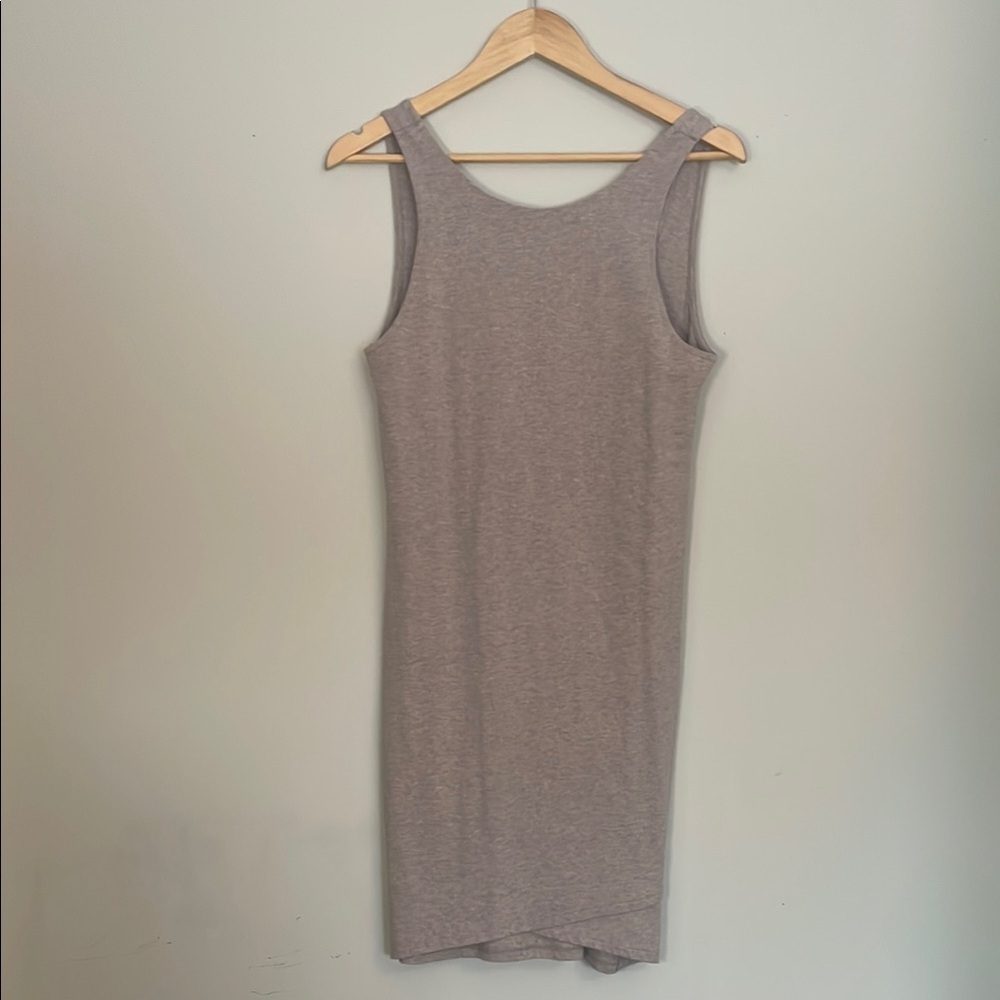 Gray Sleeveless Dress